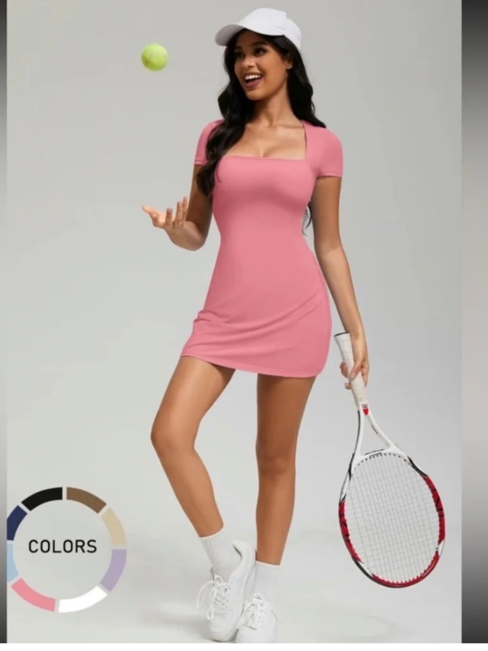 2 in 1 Pocket Skort Dress